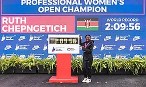 Nữ vận động viên giữ kỷ lục thế giới môn marathon dính nghi vấn doping
