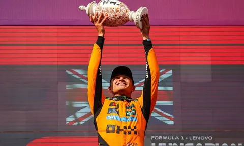 Norris đánh bại Piastri để vô địch chặng đua Công thức 1 tại Grand Prix Hungary 2025