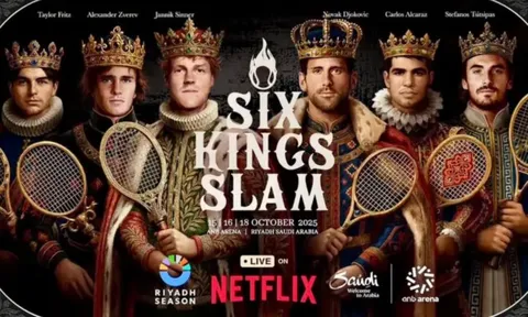 Sinner và Fritz thừa nhận tiền thưởng 6 triệu USD là động lực lớn tại Six Kings Slam
