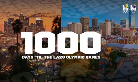 Olympic Los Angeles 2028 - 1.000 ngày trước khai mạc