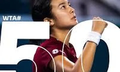 Eala trở thành tay vợt nữ Philippines đầu tiên lọt tốp 50 WTA