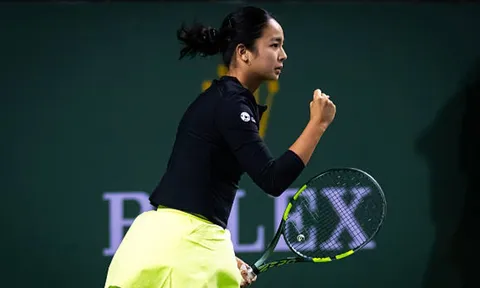 Eala lần đầu lọt vào vòng 4 Indian Wells 