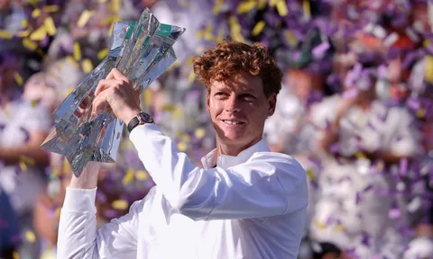 Sinner vô địch giải quần vợt Indian Wells 