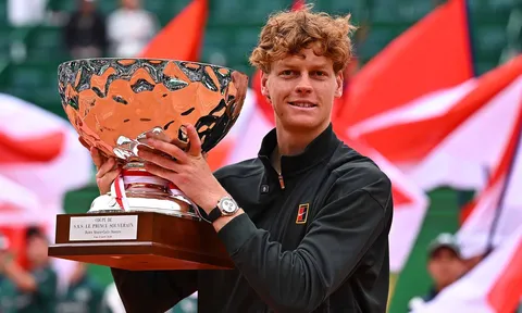 Đăng quang tại Monte-Carlo, Sinner giành lại vị trí số 1 thế giới