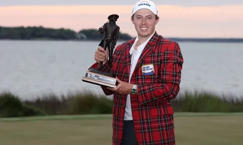 Đánh bại số 1 thế giới Scottie Scheffler, Fitzpatrick vô địch giải golf RBC Heritage