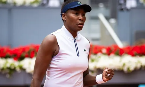 Venus Williams hướng tới Roland Garros sau màn tái xuất tại Madrid