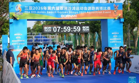 Đoàn Trung Quốc áp đảo ngay từ bộ huy chương đầu tiên tại ASIAN Beach Games 2026
