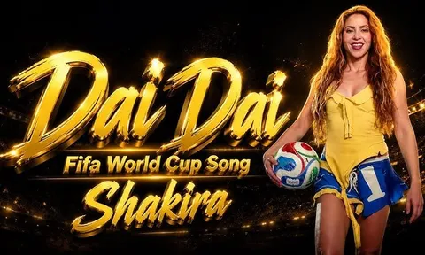 Shakira quảng bá ca khúc chính thức World Cup 2026: "Dai Dai"