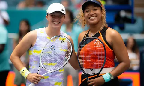 Giải Quần vợt Italia Mở rộng: Swiatek “hủy diệt” Osaka, Gauff thoát hiểm phút chót