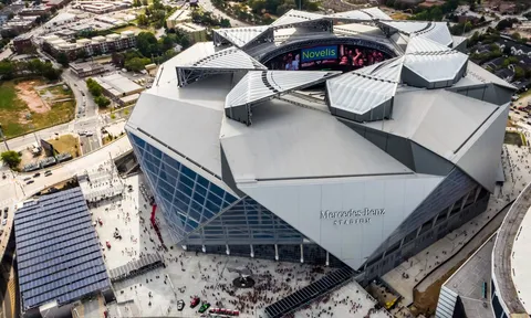 Sân vận động Mercedes-Benz - tâm điểm World Cup 2026 của thành phố Atlanta 
