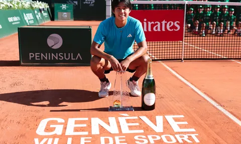 Vô địch Geneva Open 2026, Learner Tien sánh ngang kỷ lục của Michael Chang