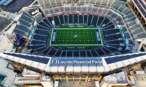 Lincoln Financial Field - sân vận động “xanh” nhất nước Mỹ