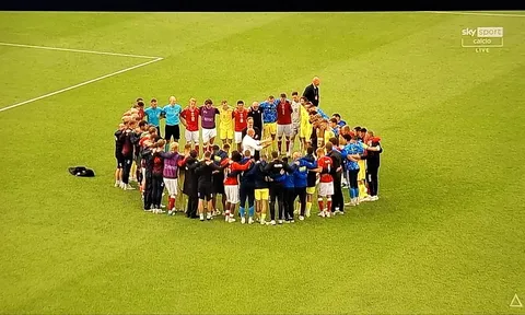 Eriksen đột qụy trên sân, trận giao hữu Đan Mạch - Ukraine bị hủy bỏ