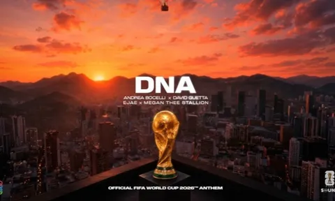 "DNA" - ca khúc chính thức World Cup 2026: Bản giao thoa giữa cổ điển và hiện đại