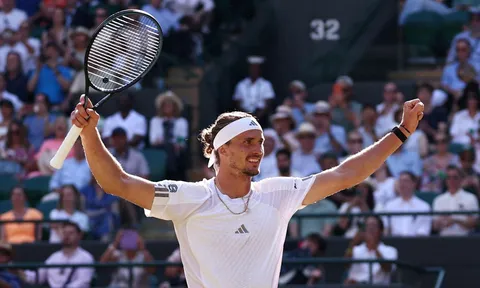 Thắng Fritz, Zverev lần đầu vào bán kết Wimbledon