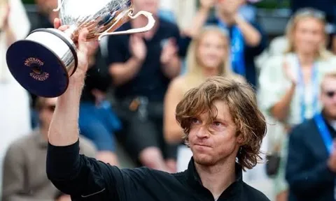 Rublev lần thứ hai đăng quang tại Bastad 