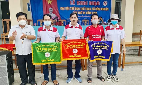 Phát triển phong trào thể dục thể thao ở xã Vĩnh Nhuận