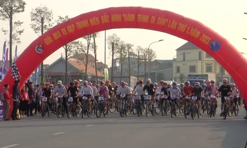 Giải đua Xe đạp thanh niên Bắc Ninh - “Hành trình di sản” lần thứ nhất