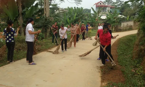 Huyện Yên Bình xây dựng tiêu chí môi trường thành việc làm thường xuyên, liên tục