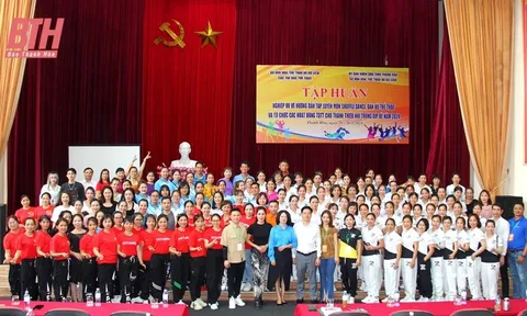 Tập huấn phòng, chống đuối nước, shuffle dance, dân vũ thể thao và tổ chức các hoạt động thể dục thể thao cho thanh, thiếu nhi