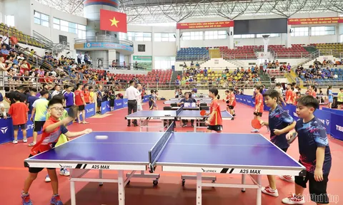 Giải Bóng bàn trẻ, thiếu niên, nhi đồng các câu lạc bộ tỉnh Phú Thọ mở rộng năm 2025