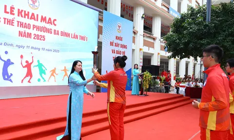 Khai mạc Đại hội Thể dục thể thao phường Ba Đình lần thứ I năm 2025