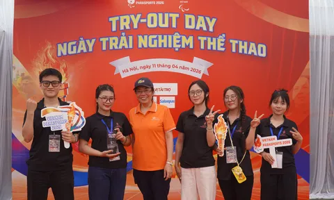 Nhóm Truyền thông Vietnam Parasports tổ chức Ngày Trải nghiệm Thể thao cho người khuyết tật
