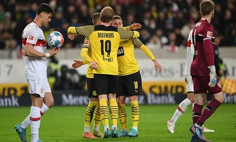 Dortmund phả hơi nóng vào gáy Bayern Munich trước trận gặp Augsburg