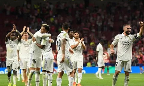 Real Madrid lập kỷ lục mới tại châu Âu sau trận thắng Atletico Madrid