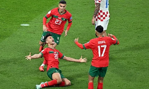 Tuyển thủ Morocco đi vào lịch sử World Cup