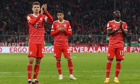Tứ kết Cúp quốc gia Đức: Bayern Munich thua sốc
