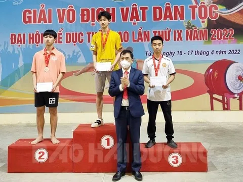 Giải Vật dân tộc - Đại hội Thể dục thể thao tỉnh Hải Dương lần thứ IX năm 2022