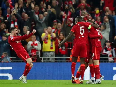 Liverpool lập kỷ lục về số trận thắng tại Champions League