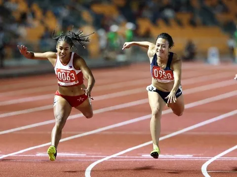 "Ngôi sao" điền kinh của Philippines bật khóc vì bỏ lỡ SEA Games 31