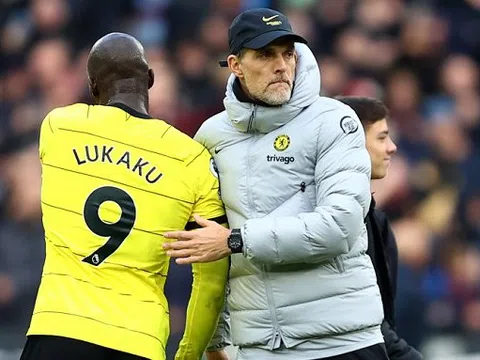 Huấn luyện viên Thomas Tuchel hết kiên nhẫn với Romelu Lukaku