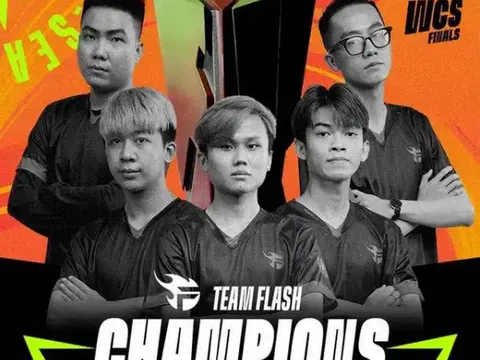 Vô địch WCS Finals 2022, Team Flash lập tức chuẩn bị cho SEA Games 31