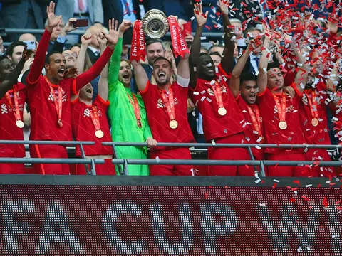 Liverpool lên ngôi vô địch FA Cup sau loạt sút luân lưu