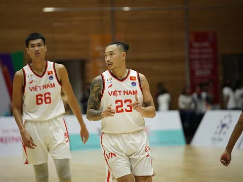 Đội tuyển Bóng rổ 5x5 nam Việt Nam khởi đầu thuận lợi tại SEA Games 31