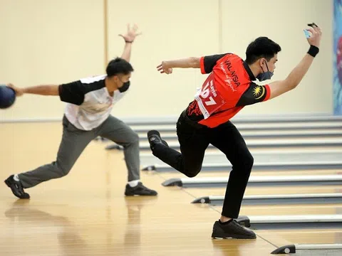 Đội tuyển Bowling Malaysia dẫn đầu ở cả 2 nội dung đồng đội 4 người tại SEA Games 31