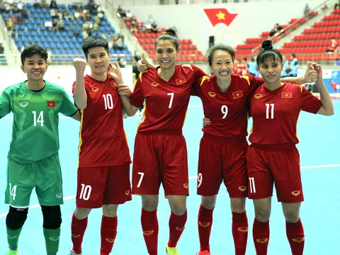 Môn Futsal nữ: Tuyển Việt Nam chỉ cần hòa Thái Lan sẽ đoạt huy chương vàng