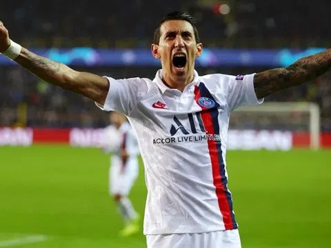 Di Maria được Chủ tịch câu lạc bộ Paris Saint-Germain tri ân đặc biệt