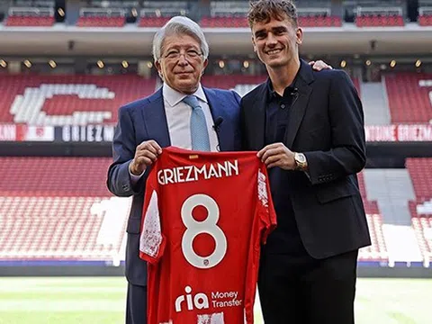 Sáng tỏ tương lai của tiền đạo Antoine Griezmann