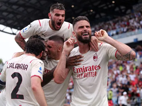 AC Milan vô địch Serie A sau 11 năm chờ đợi