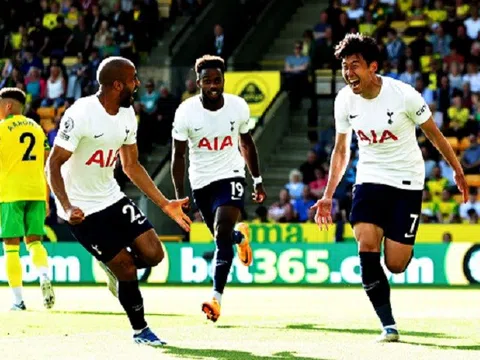 Tiền đạo Son Heung-min của Tottenham lập kỳ tích ở đấu trường Premier League