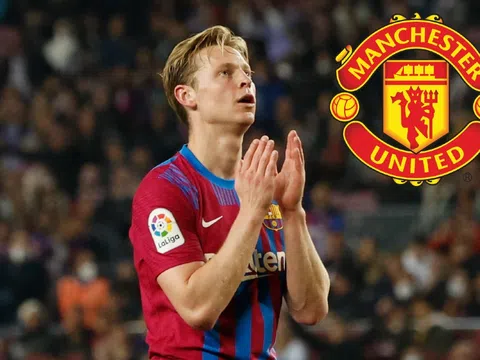 Huấn luyện viên Erik ten Hag giúp Man United đạt được thỏa thuận cá nhân với Frenkie de Jong