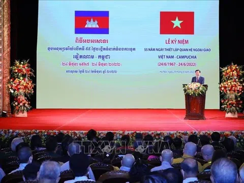 Kỷ niệm 55 năm Ngày thiết lập Quan hệ ngoại giao Việt Nam - Campuchia