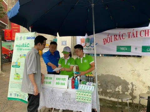 Urenco khởi động lại hoạt động đổi rác lấy quà