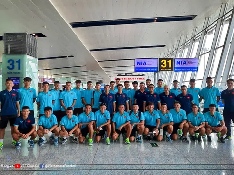 Đội tuyển U19 Việt Nam lên đường sang Indonesia thi đấu giải vô địch U19 Đông Nam Á 2022