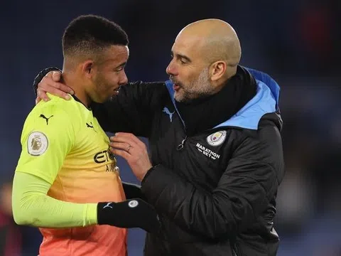 Ông Pep Guardiola tiết lộ lý do khiến Gabriel Jesus rời Man City