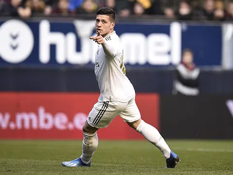 Real Madrid bất ngờ chấp nhận mất trắng tiền đạo Luka Jovic